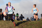 Girls under-13s North Eastern Cross Country, 2018 Northern Cross Country Champs., Wrekenton, Gateshead. Photo:  David T. Hewitson/Sports for All Pics